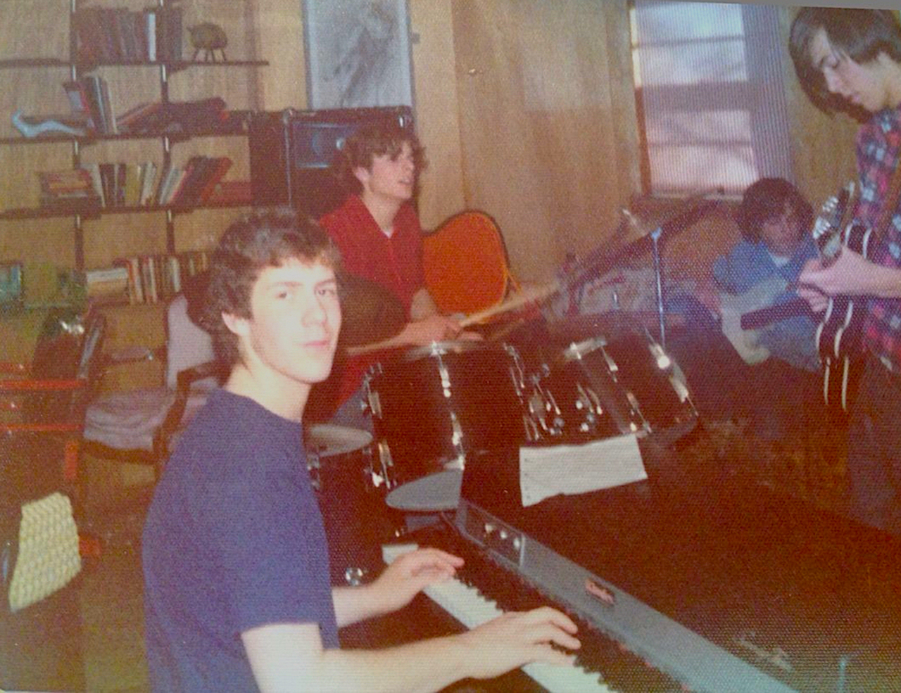 Edge, Larchmont rehearsal, 1973. Or maybe it was ‘74.